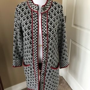 Cozy Chico’s sweater duster.